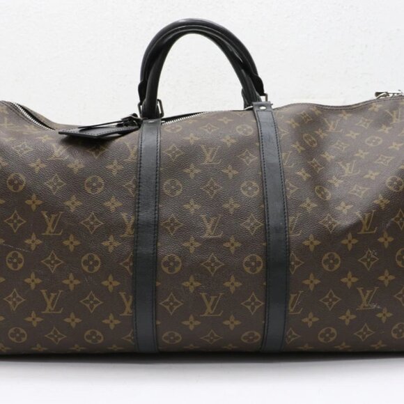 Louis Vuitton Keepall Bandouliere 55 Damier Ebene - Picture 1 of 16